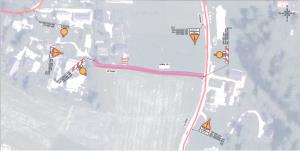 Vikrče O1-1 - trasa